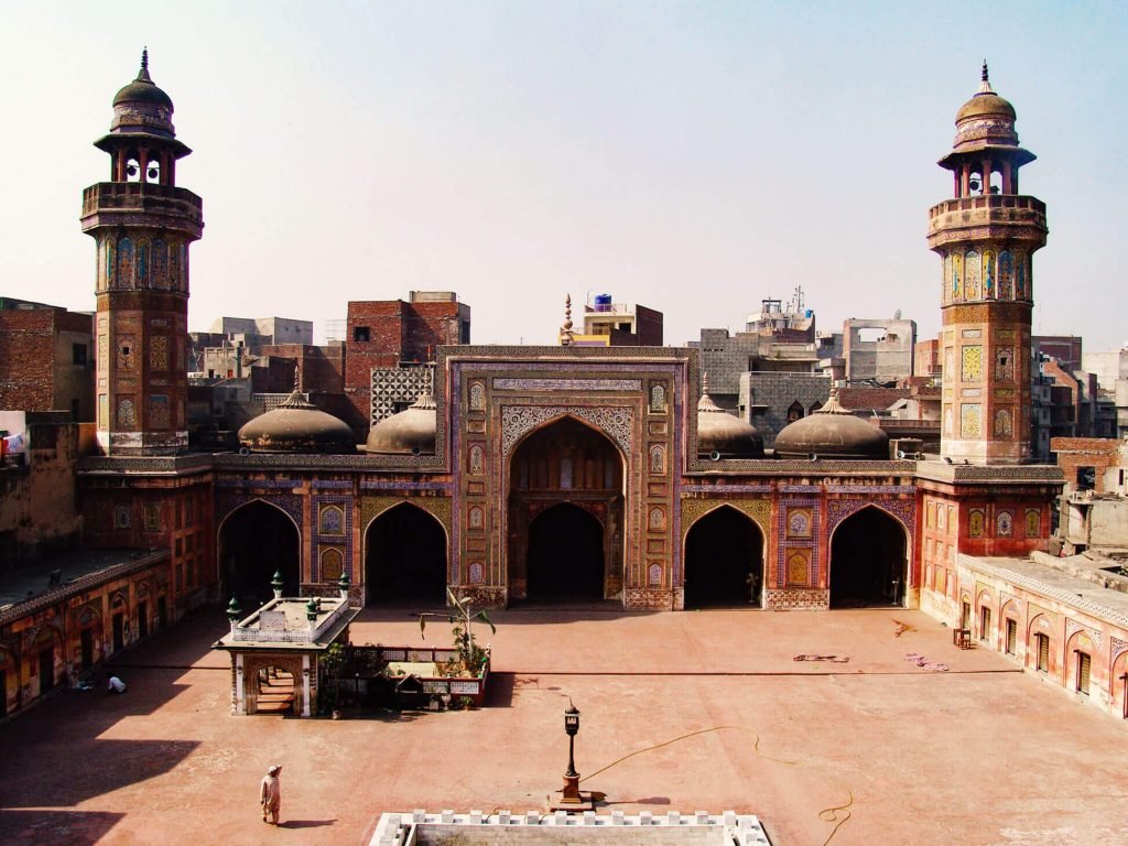 Courtyard of the Wazir Khan Mosque