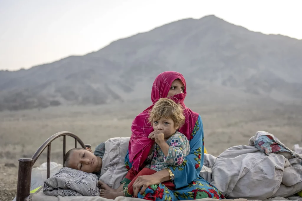 Afghan refugees deported