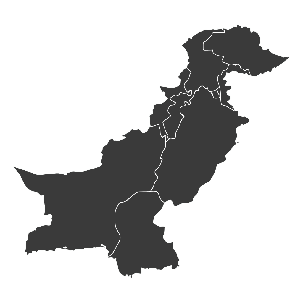 Pakistan map HD