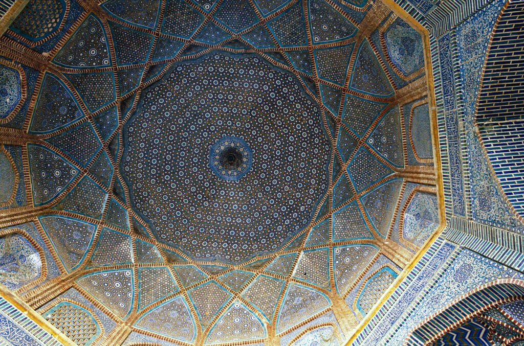 Interior of Shah Jahan Mosque