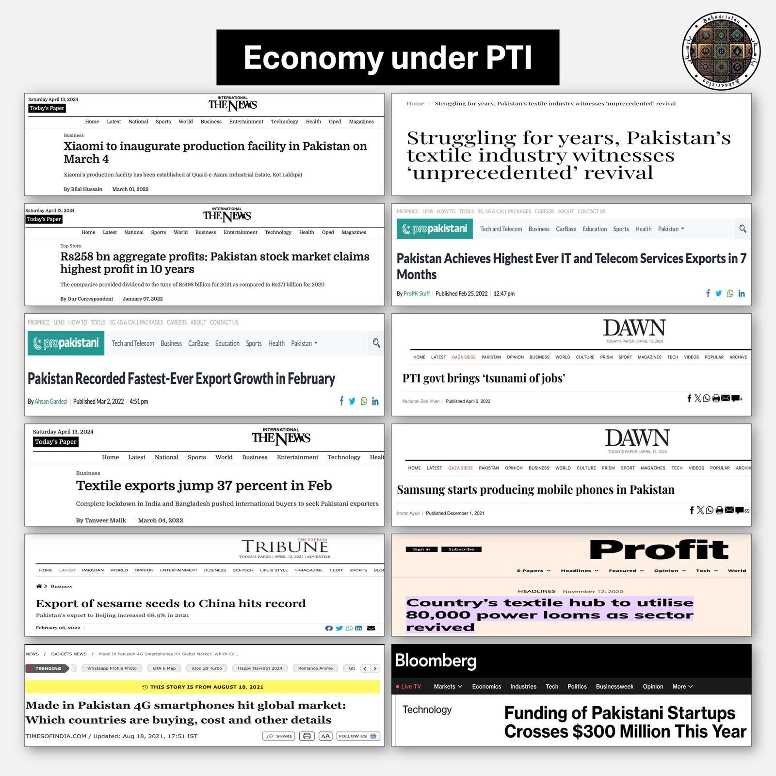 Pakistan economy under PTI