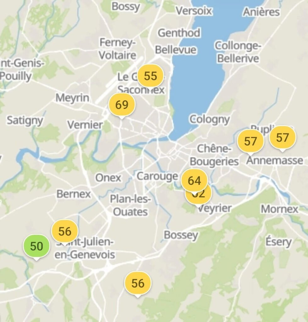 Geneva AQI