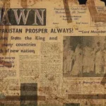 Dawn news headline Pakistan independence