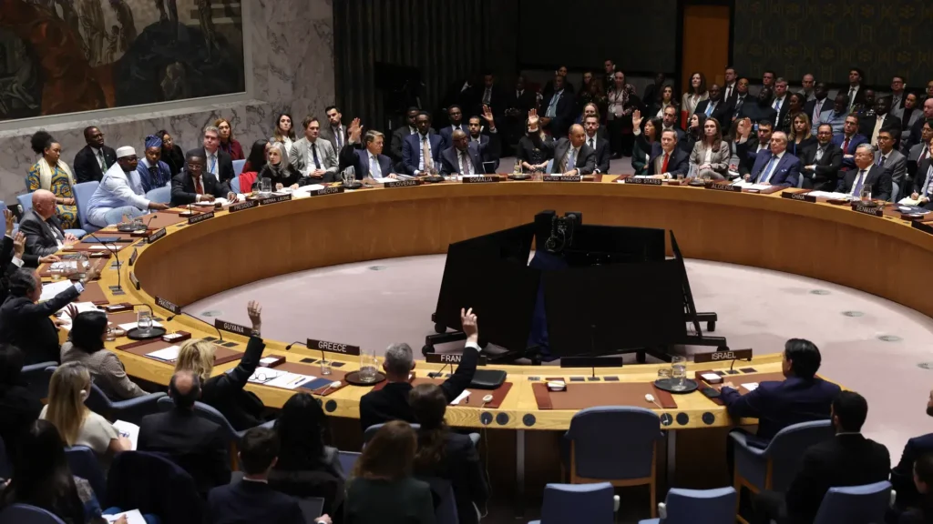 UN Security Council Resolution on authorisation of the International Stabilization Force in Gaza